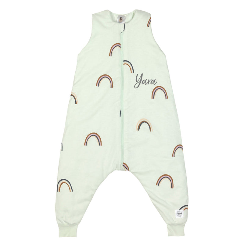 Schlafanzug Interlock Rainbow mint Gr. 98/104 | Lässig