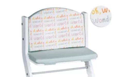 Wonderful World Polster für Kinderhochstuhl Mint | tiSsi®