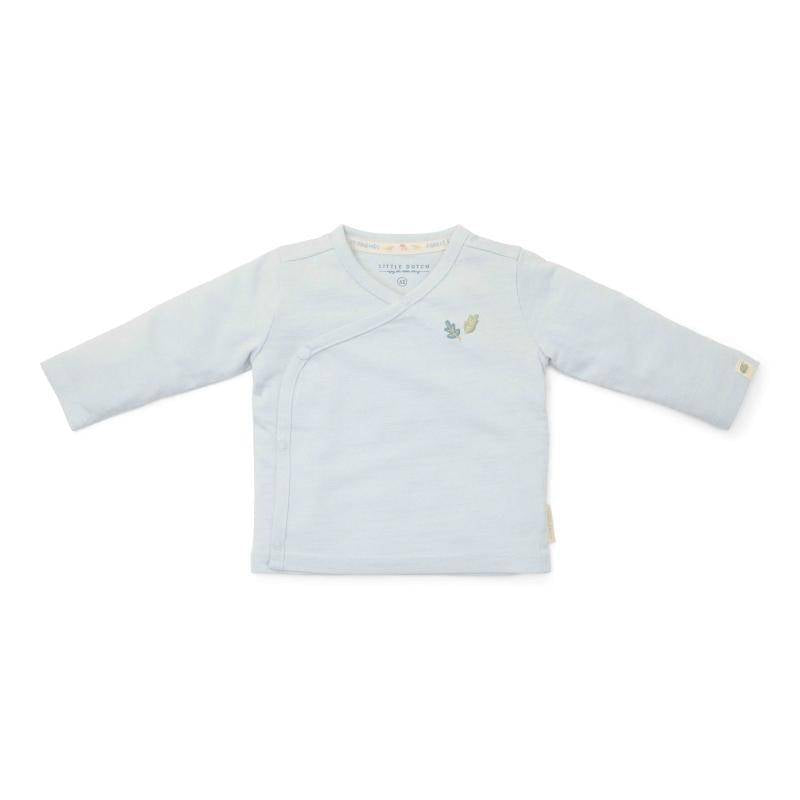 T-Shirt-Wickel langärmlig Baby Blue | Little Dutch