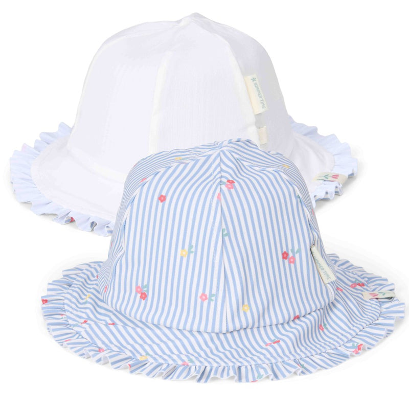 Wendehut Sunny Flowers Blue | Little Dutch