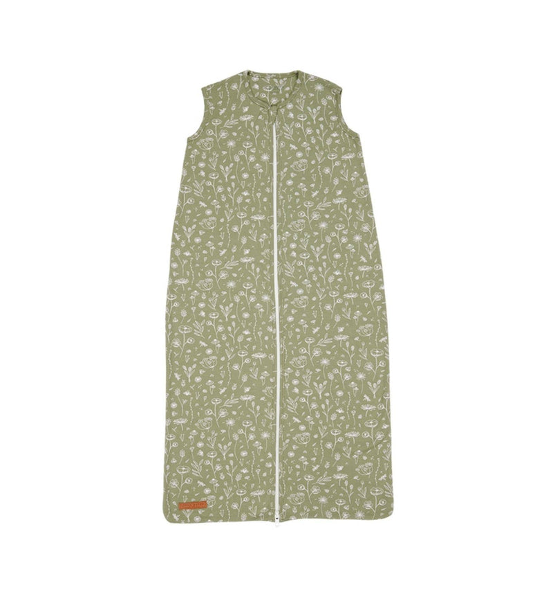 Summer sleeping bag 90 cm Wild Flowers Olive | Little Dutch