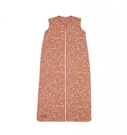 Summer sleeping bag 90 cm Wild Flowers Rust | Little Dutch