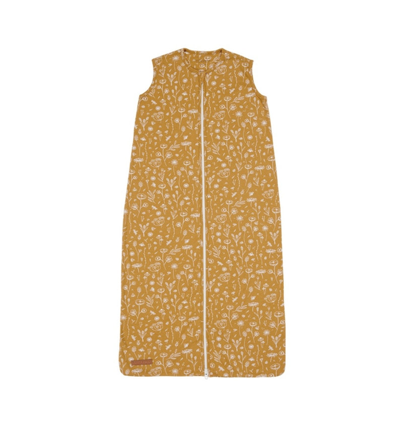 Summer sleeping bag 90 cm Wild Flowers Ochre | Little Dutch