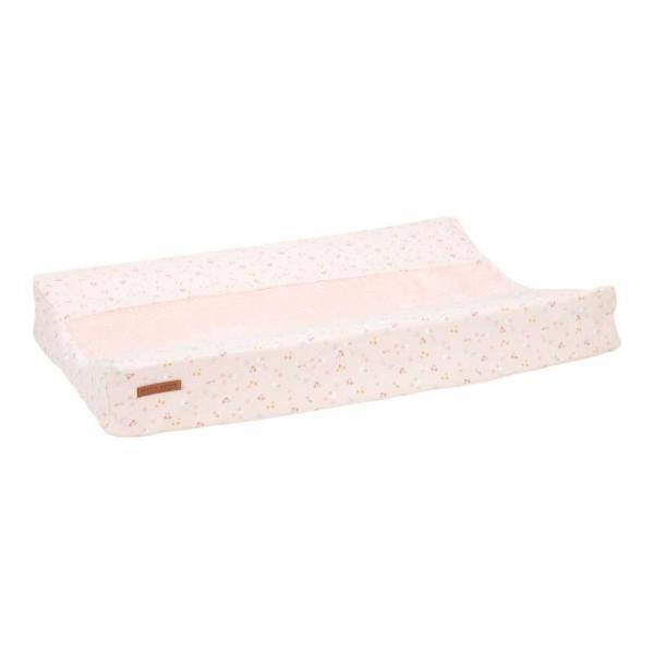 Changing mat cover Little Pink Flowers | Little Dutch