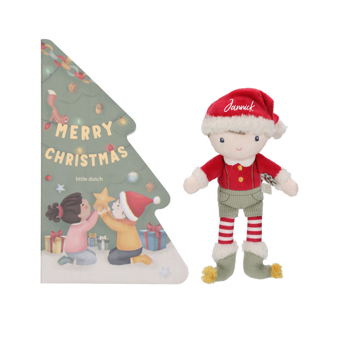 Geschenkset mit Weihnachtsbuch für Babys und Kinder