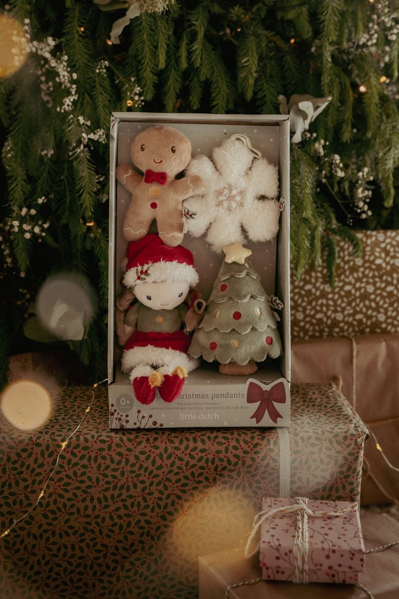 Weihnachtsbaum Anhänger Set Rosa GRS