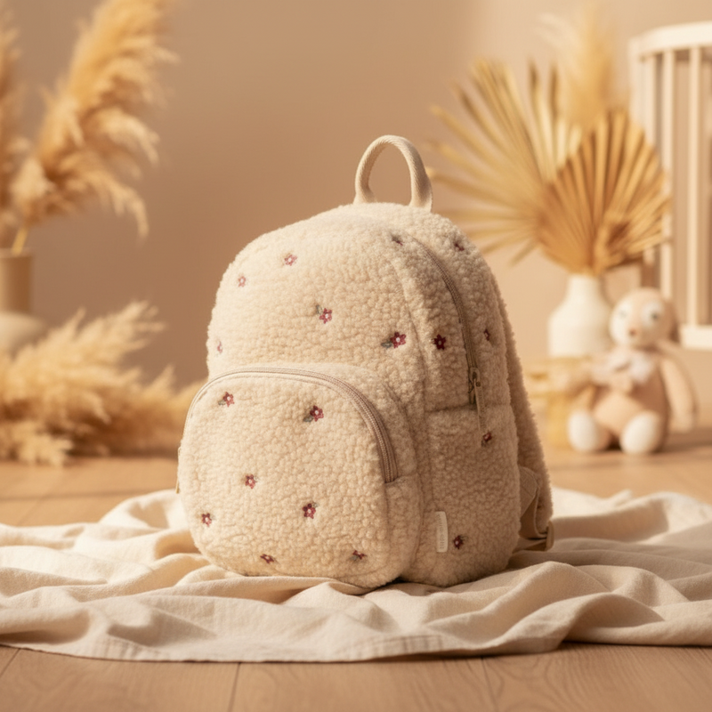 Teddy-Rucksack Sand