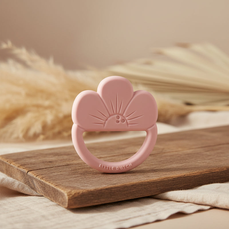 Beißring Silikon Blume | Little Dutch