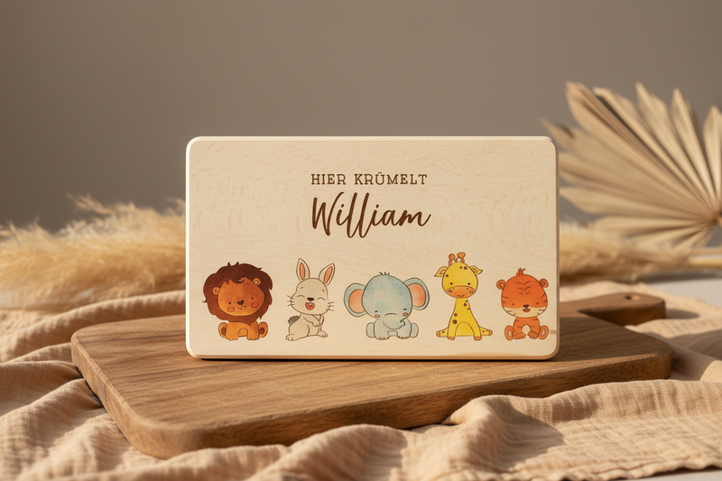 Frühstücksbrettchen| B-Ware mit Name "William" personalisert