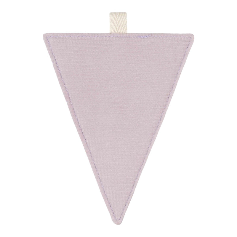 Girlanden-Element Fähnchen Lila – Dekoration fürs Kinderzimmer