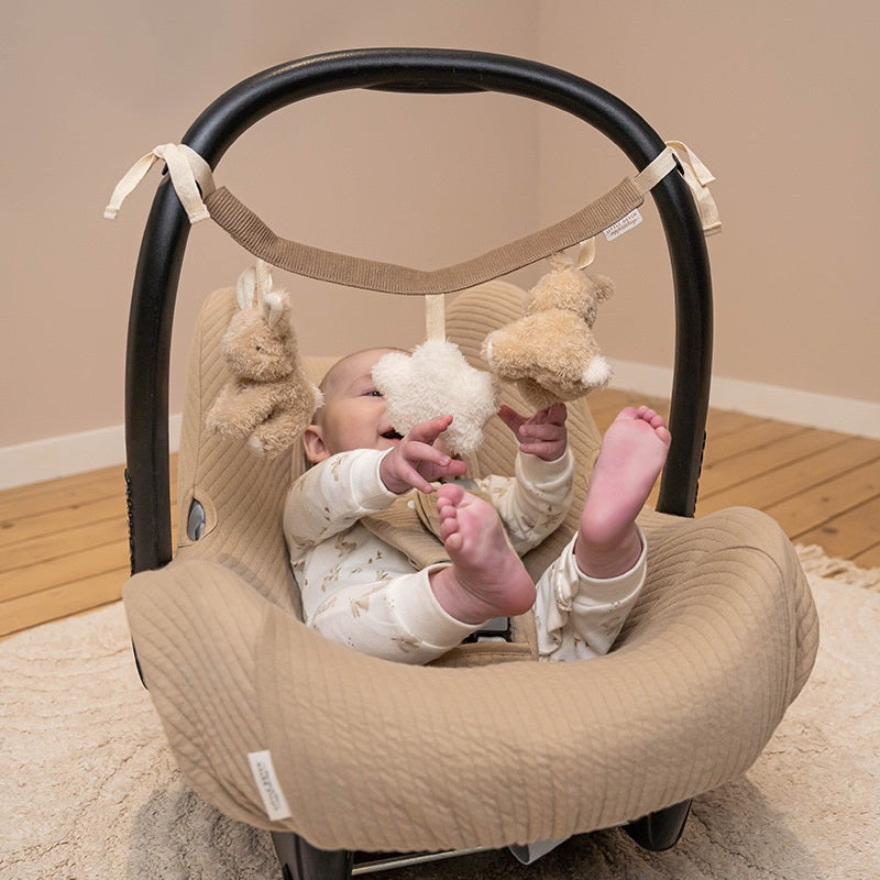 Kinderwagenkette Baby Bunny – Beschäftigung für unterwegs