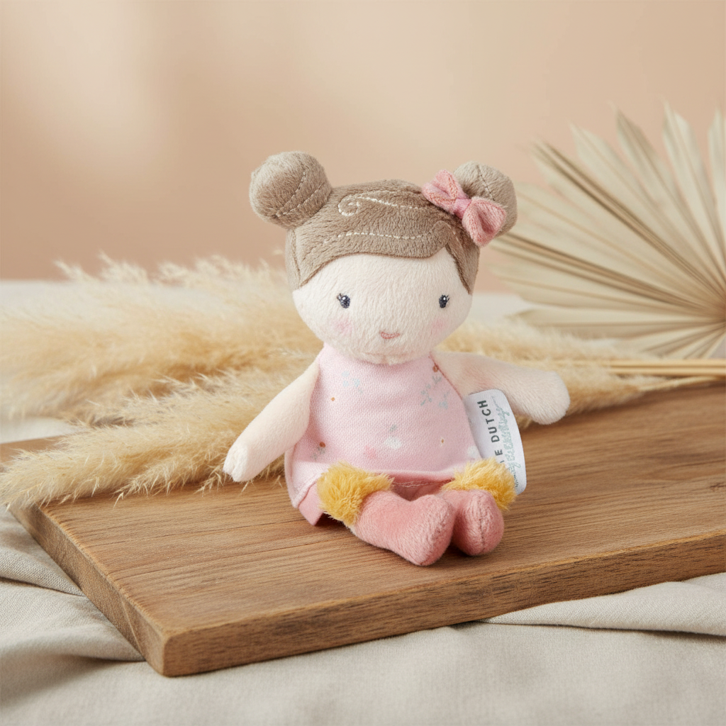 Kuschelpuppe Rosa 10 cm