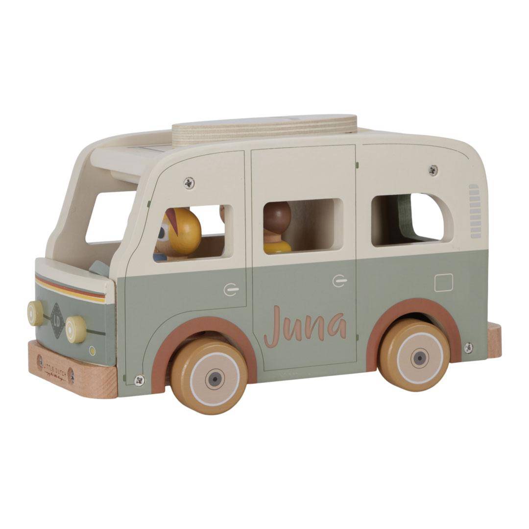 Wohnmobil Retro Camper mit Spielfiguren – Rollenspiel für Kinder
