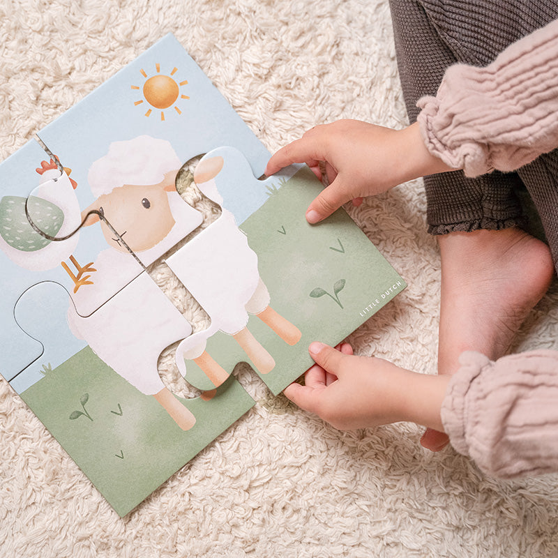 4 in 1 Puzzle-Set Little Farm
