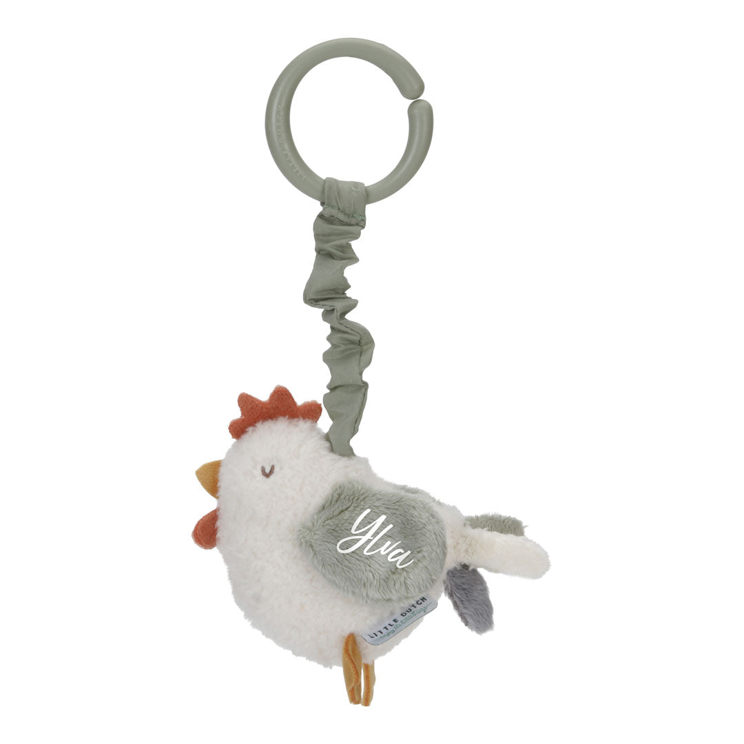 Zittertier Huhn Little Farm – Vibrationsspielzeug für Babys ab Geburt