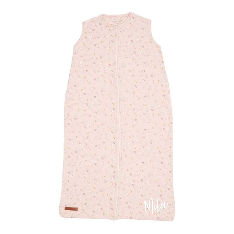 Summer sleeping bag 90 cm Little Pink Flowers | Little Dutch