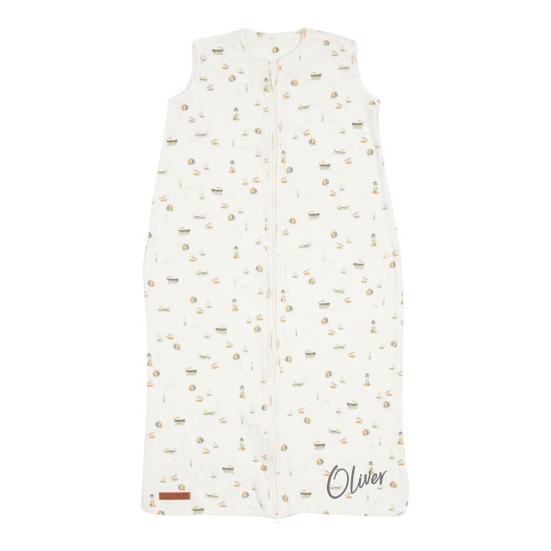 Sailors Bay white summer sleeping bag 90 cm | Little Dutch