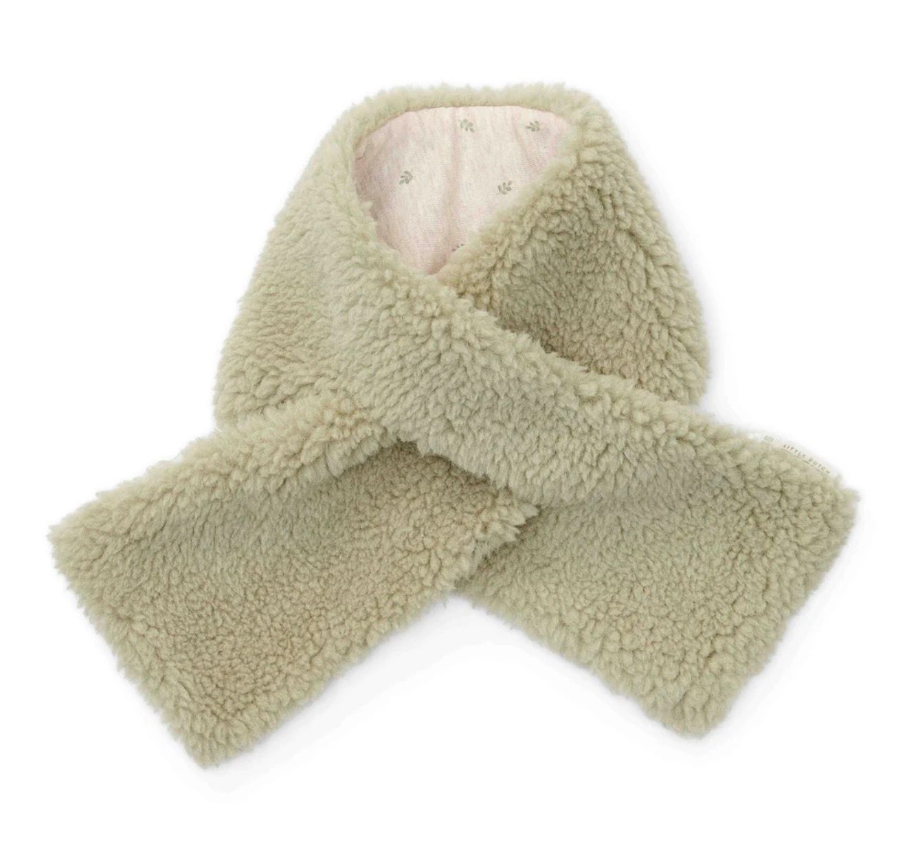 Teddy Schal Soft Green für Babys und Kinder
