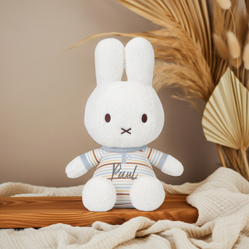 Kuscheltier Hase Vintage Sunny Stripes, 35 cm x Miffy