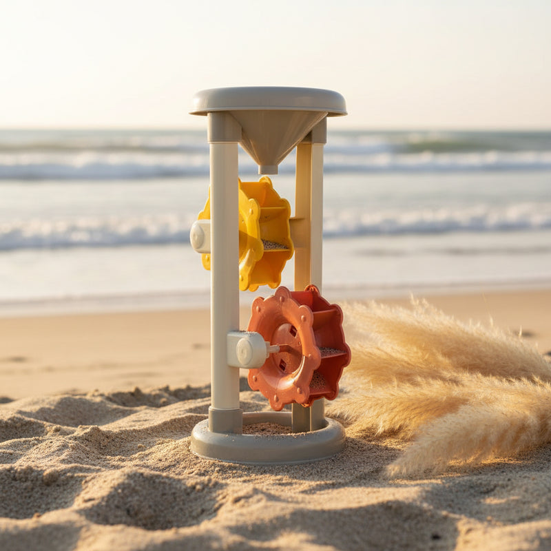Sand- & Wassermühle Ocean Dreams Grün – Spielzeug für Strand und Garten