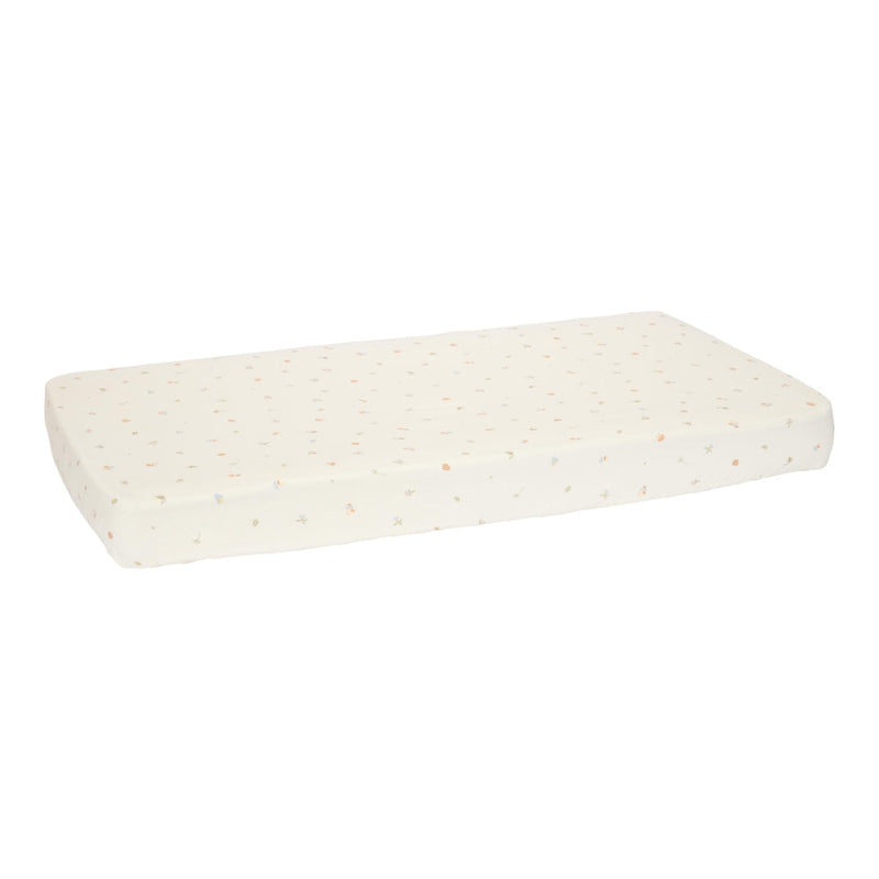 Fitted sheet for crib Forest Treasures 40 x 80 cm | Little Dutch