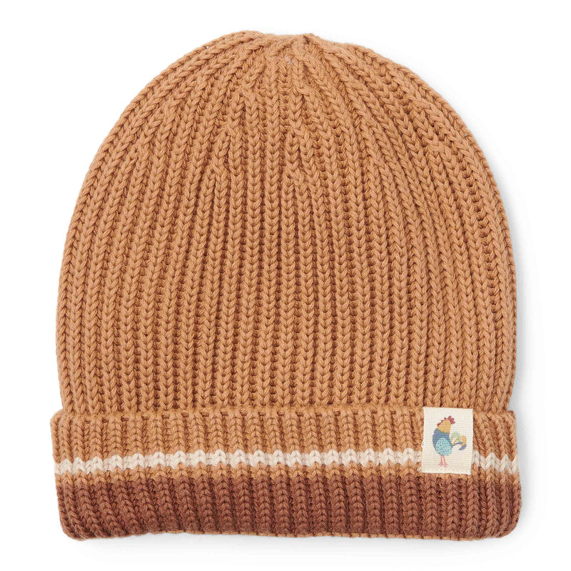 Strickmütze Braun für Babys und Kinder