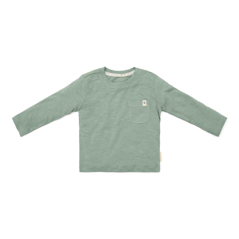 T-Shirt langarm Forest Green | Little Dutch