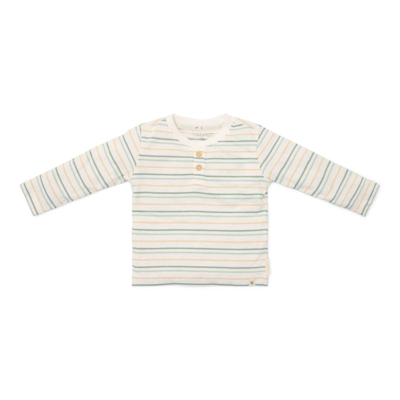 T-Shirt langarm Multi Stripe | Little Dutch