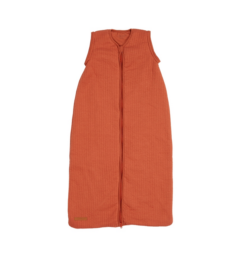 Sleeping bag summer 90 cm Pure rust, red | Little Dutch