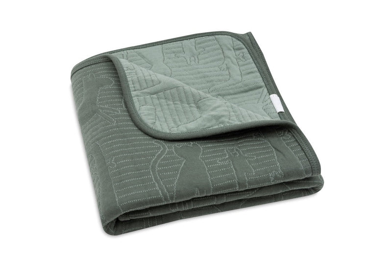 Wiegedecke 75 x 100 cm Jungle Jambo, Ash Green/Laurel | Jollein