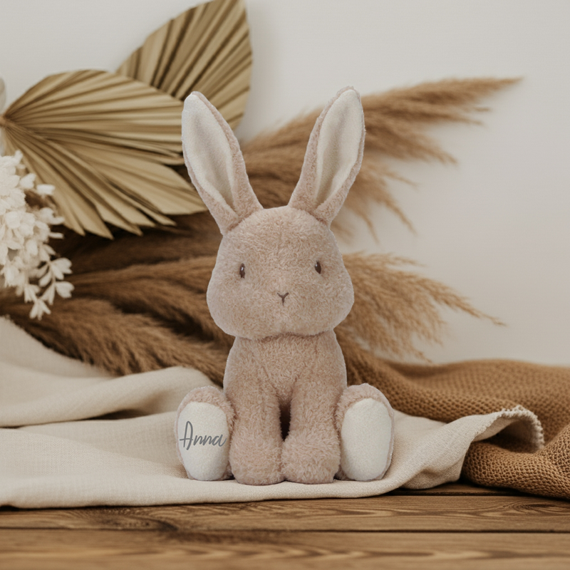 Kuscheltier Hase Baby Bunny 25 cm | Geschenk zur Geburt