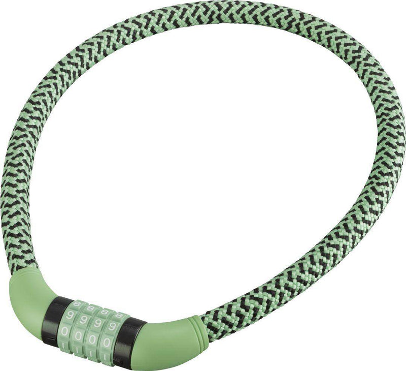 LOCKSTAR bicycle lock with number code Retro Green | PUKY