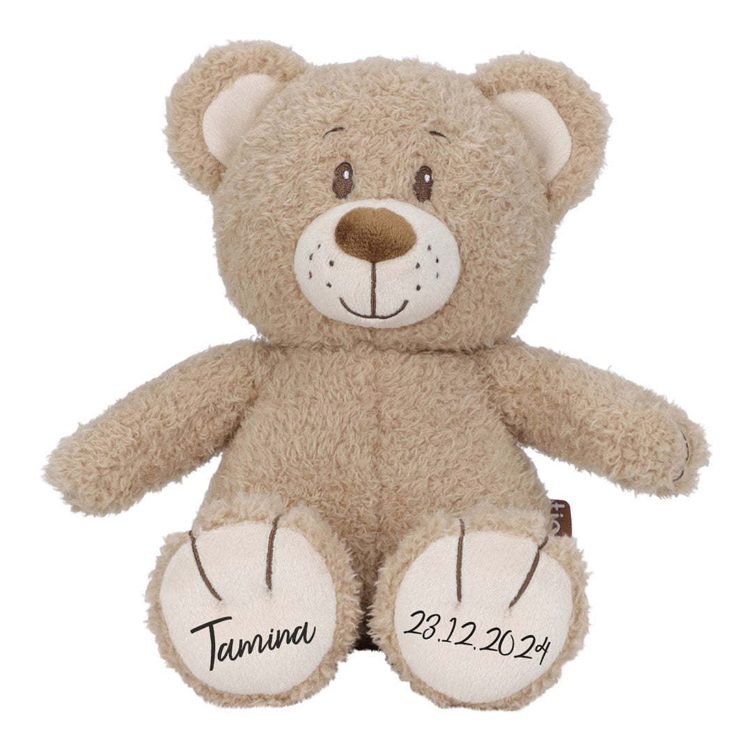 Personalized Teddy Bear with Name – Gift for Birth & Christening | Schmatzepuffer