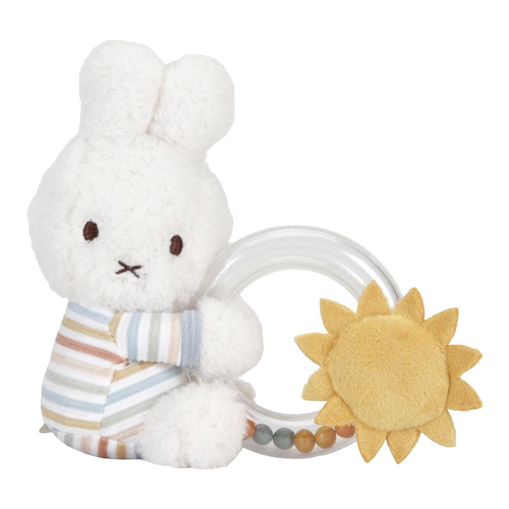 Rattle-Gripping Toy Bunny Vintage Sunny Stripes x Miffy