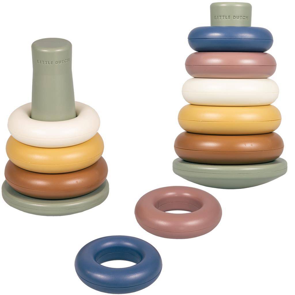 Stapelturm Kunststoff Vintage für Babys und Kinder