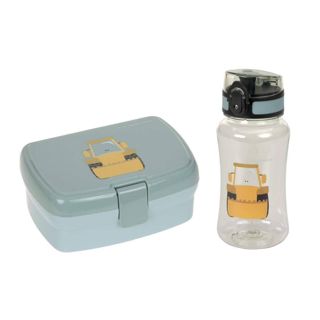 Breaktime Set Bottle & Lunch Box Tiny Drivers - Excavator | Casual