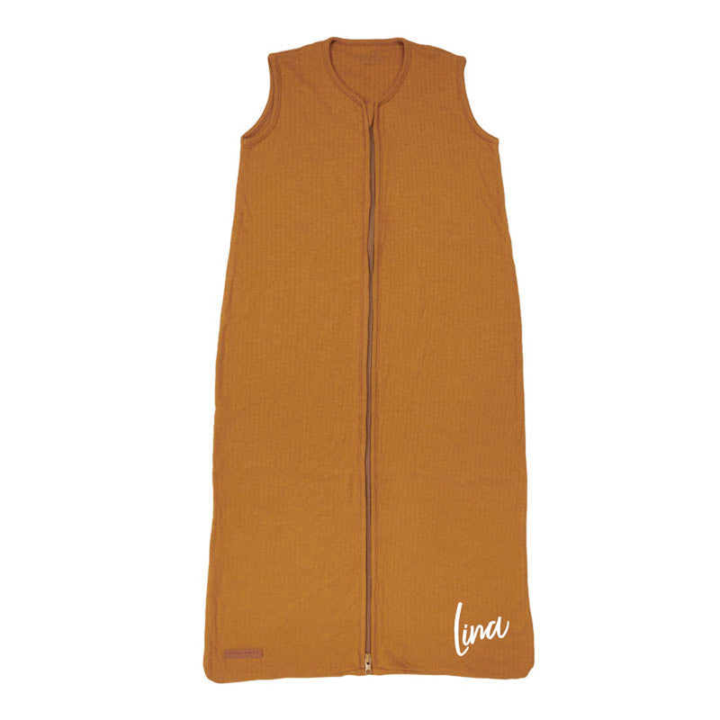 Summer sleeping bag 70 cm ochre | Little Dutch