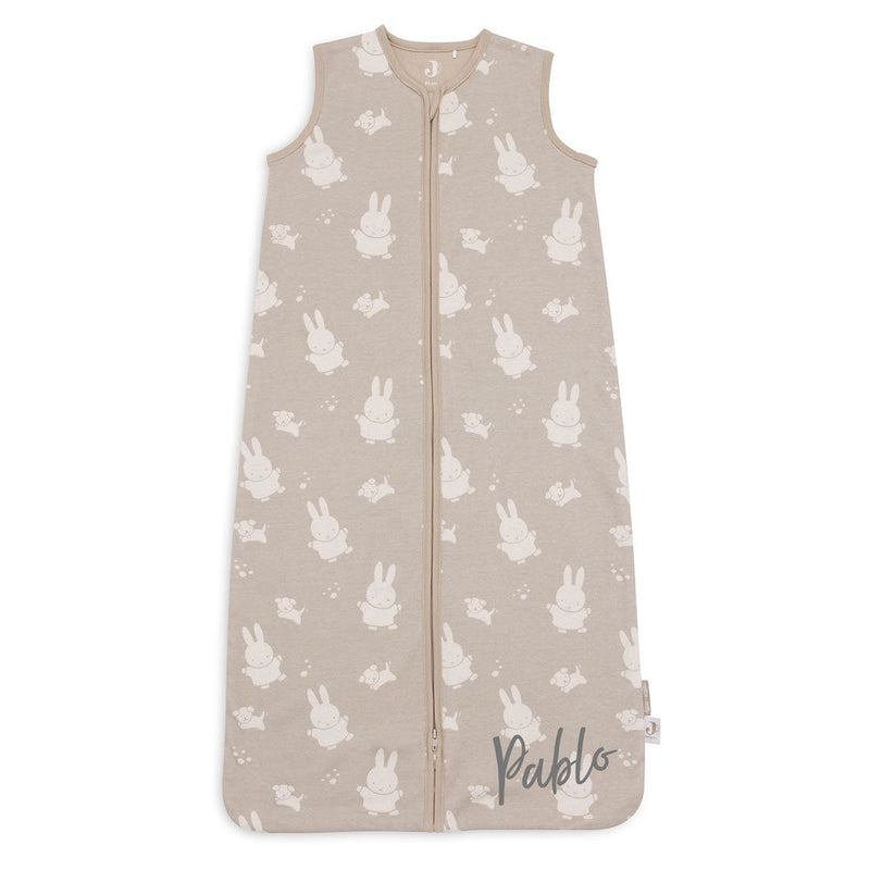 Jersey sleeping bag 70cm Miffy &amp; Snuffy, olive green | Jollein