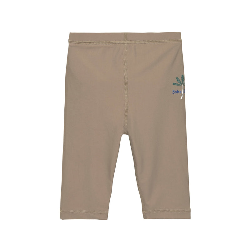 Swim shorts with diaper insert, brown, size 98 | Lässig
