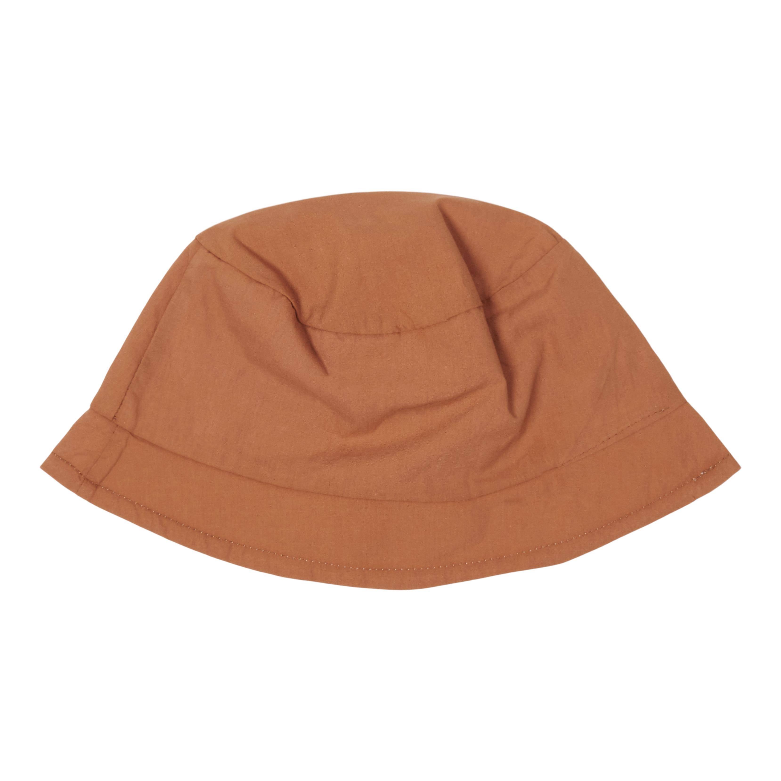 Wendbarer Sonnenhut Orange Weiß für Babys und Kinder