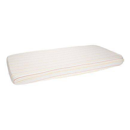Fitted sheet Vintage Sunny Stripes 70 x 140/150 cm | Little Dutch