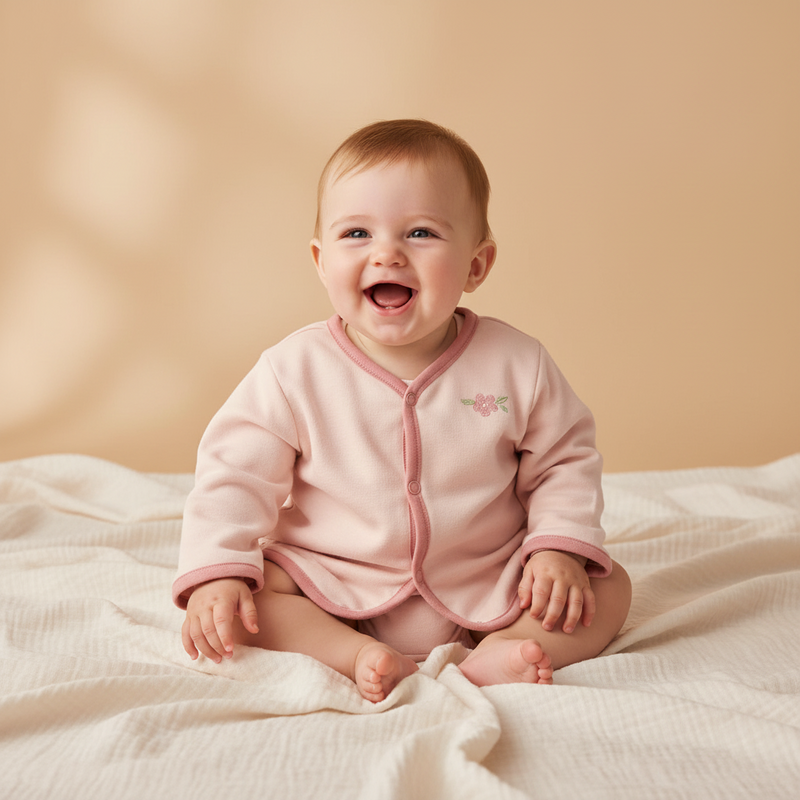 Wendejacke Pink Blush | Little Dutch