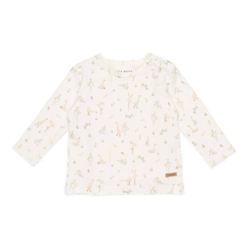 Langarm T-Shirt Sailors Bay White | Little Dutch