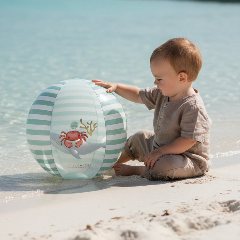 Strandball Fresh Greens 35 cm – Wasserspaß für Kinder