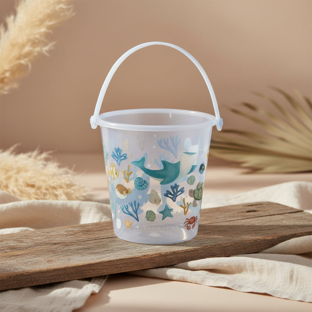 Eimer Ocean Dreams Blau – Sandspielzeug für Strand & Sandkasten
