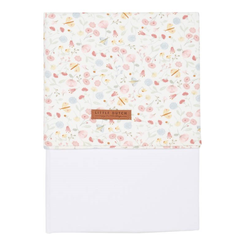 Children's bed sheet Flowers &amp; Butterflies | Little Dutch
