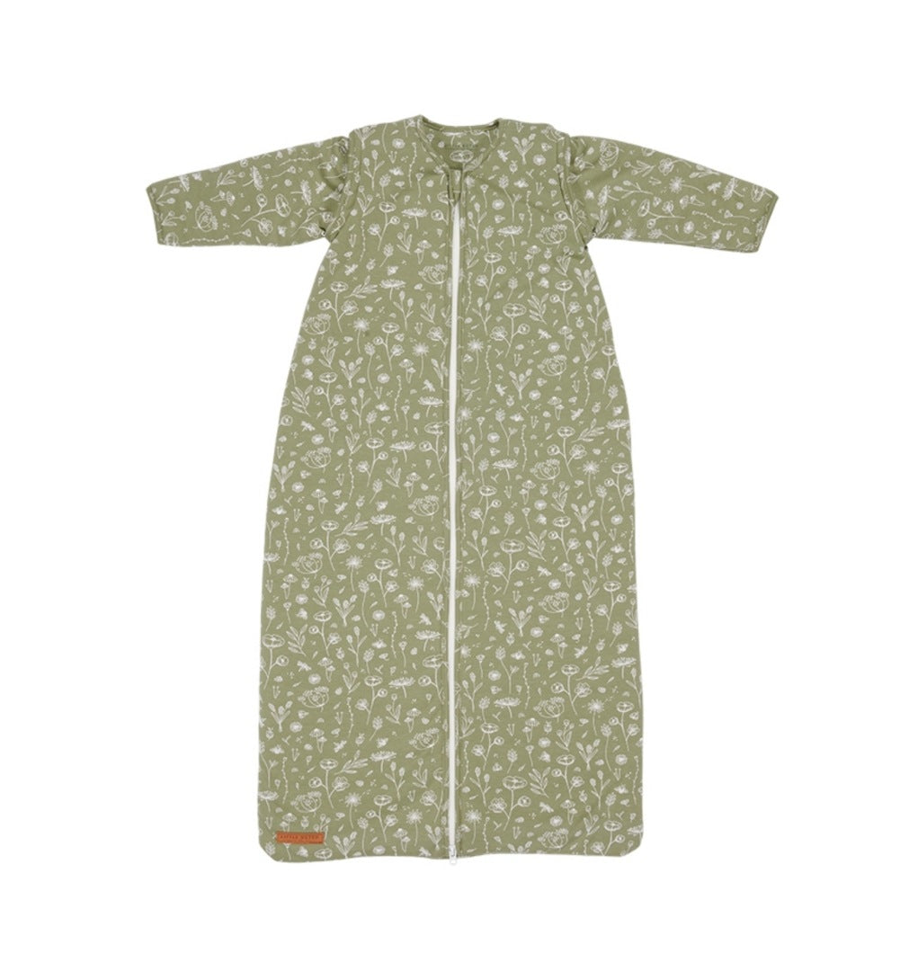 Winter sleeping bag 70 cm Wild Flowers Olive | Little Dutch customizable