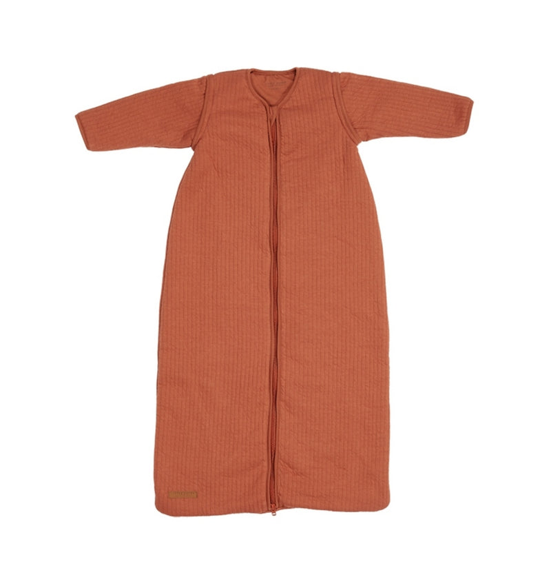 Winter sleeping bag 70 cm Pure rust red | Little Dutch
