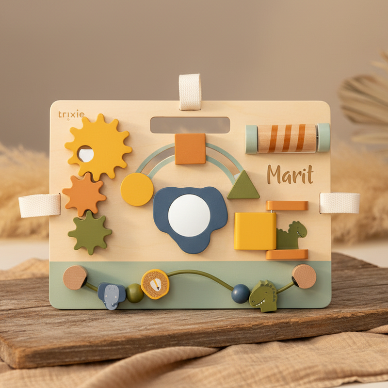 Wooden activity board - Woman Elephant | Trixie