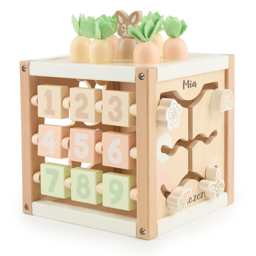 Motorikwürfel Hase Fine Holz | bieco